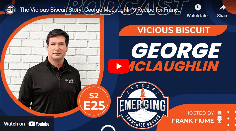 Emerging Franchise Brands Podcast: George McLaughlin’s Recipe for Franchising Success